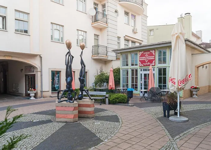 Aleksander Apartament PREMIUM Sopot ul Boh Monte Cassino z garażem